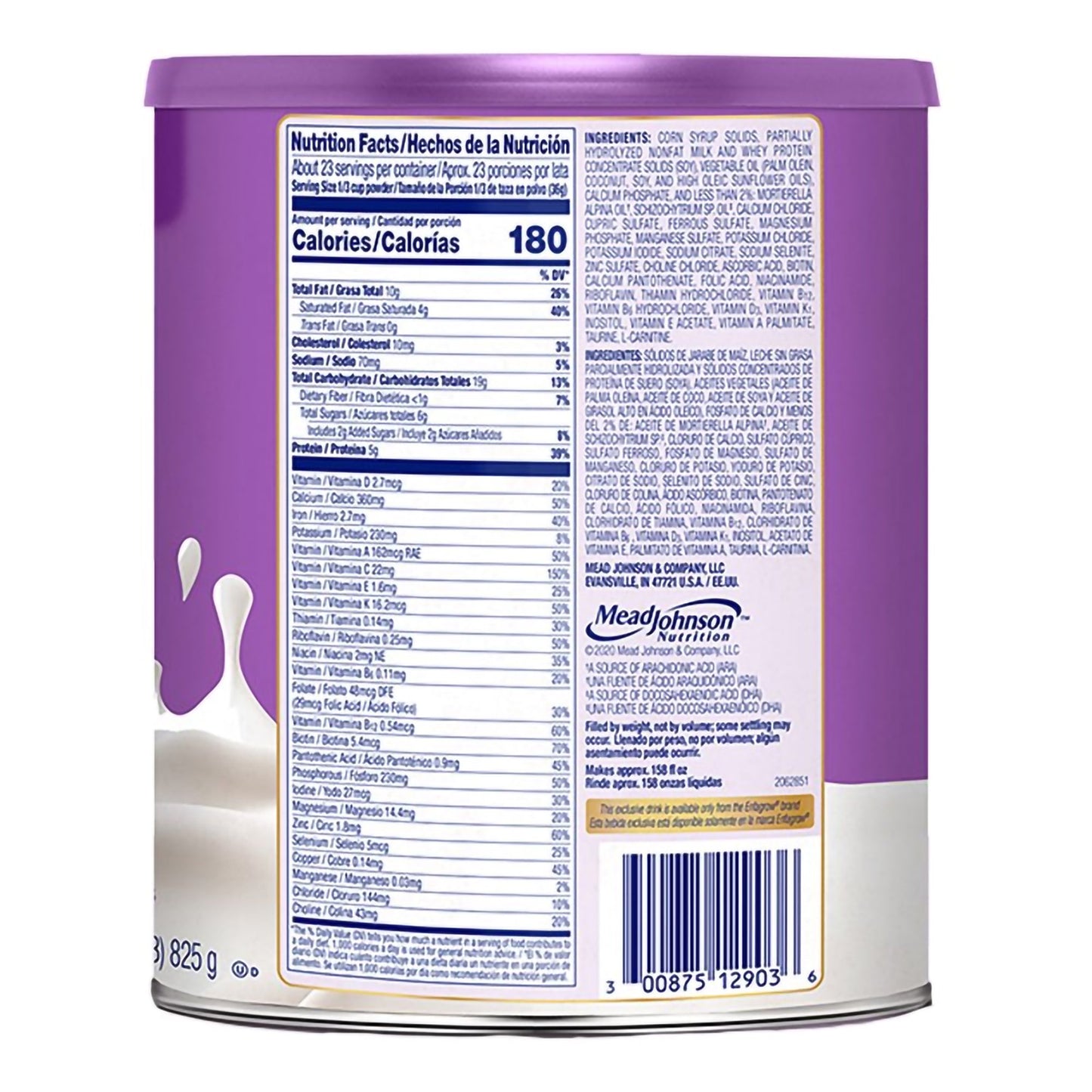 Enfagrow Premium™ Gentlease® Toddler Nutritional Drink, 29.1-ounce can