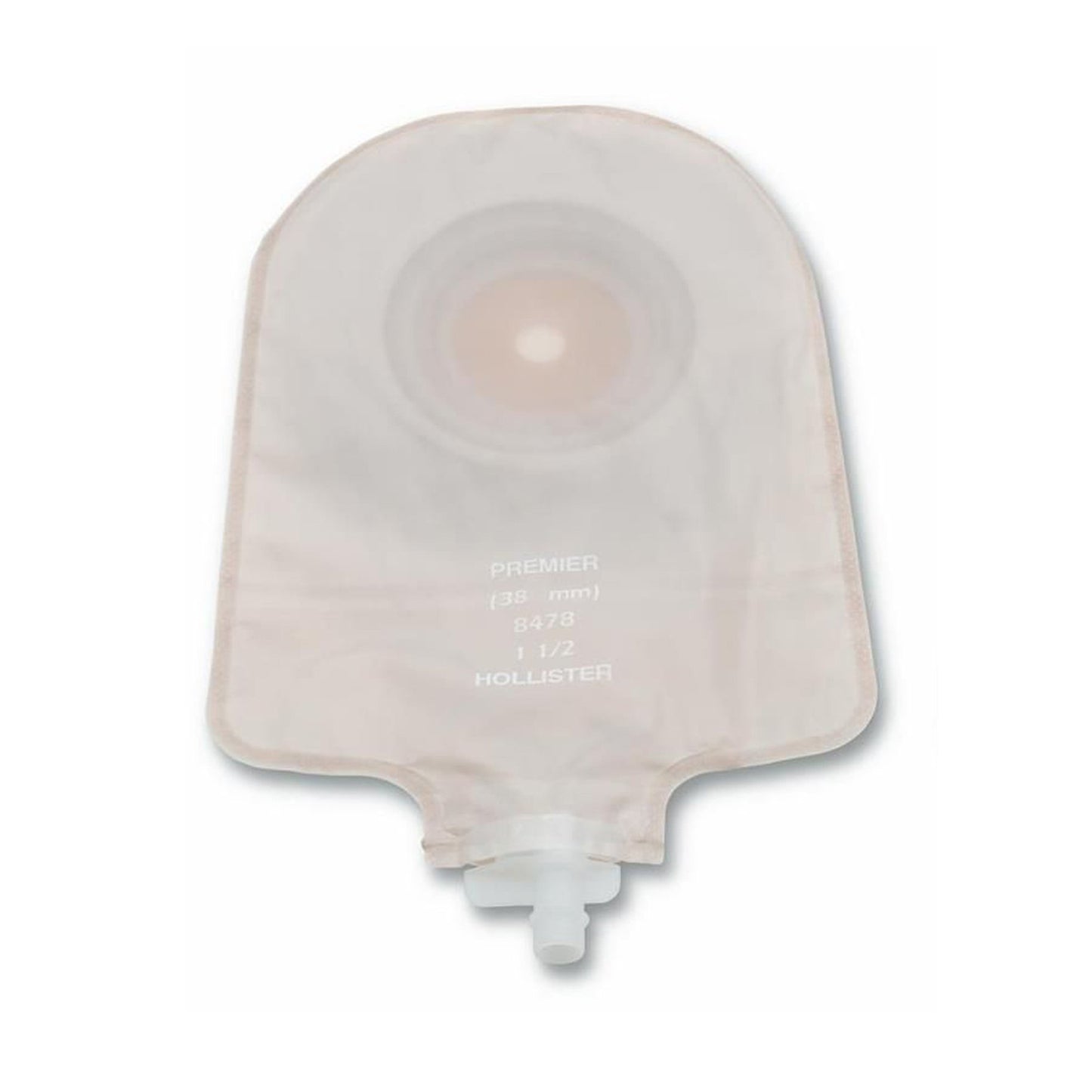 Premier™ One-Piece Transparent Urostomy Pouch, Cut to fit up to 25 mm Stomas