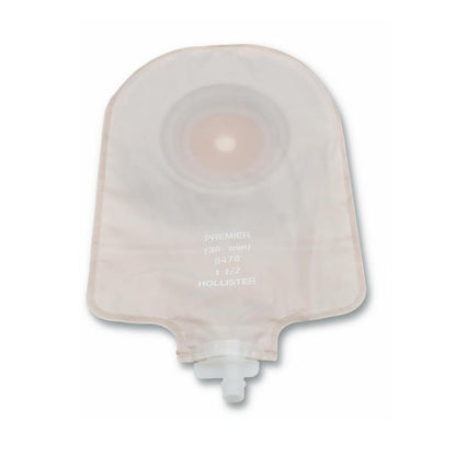 Premier™ One-Piece Transparent Urostomy Pouch, Cut to fit up to 25 mm Stomas