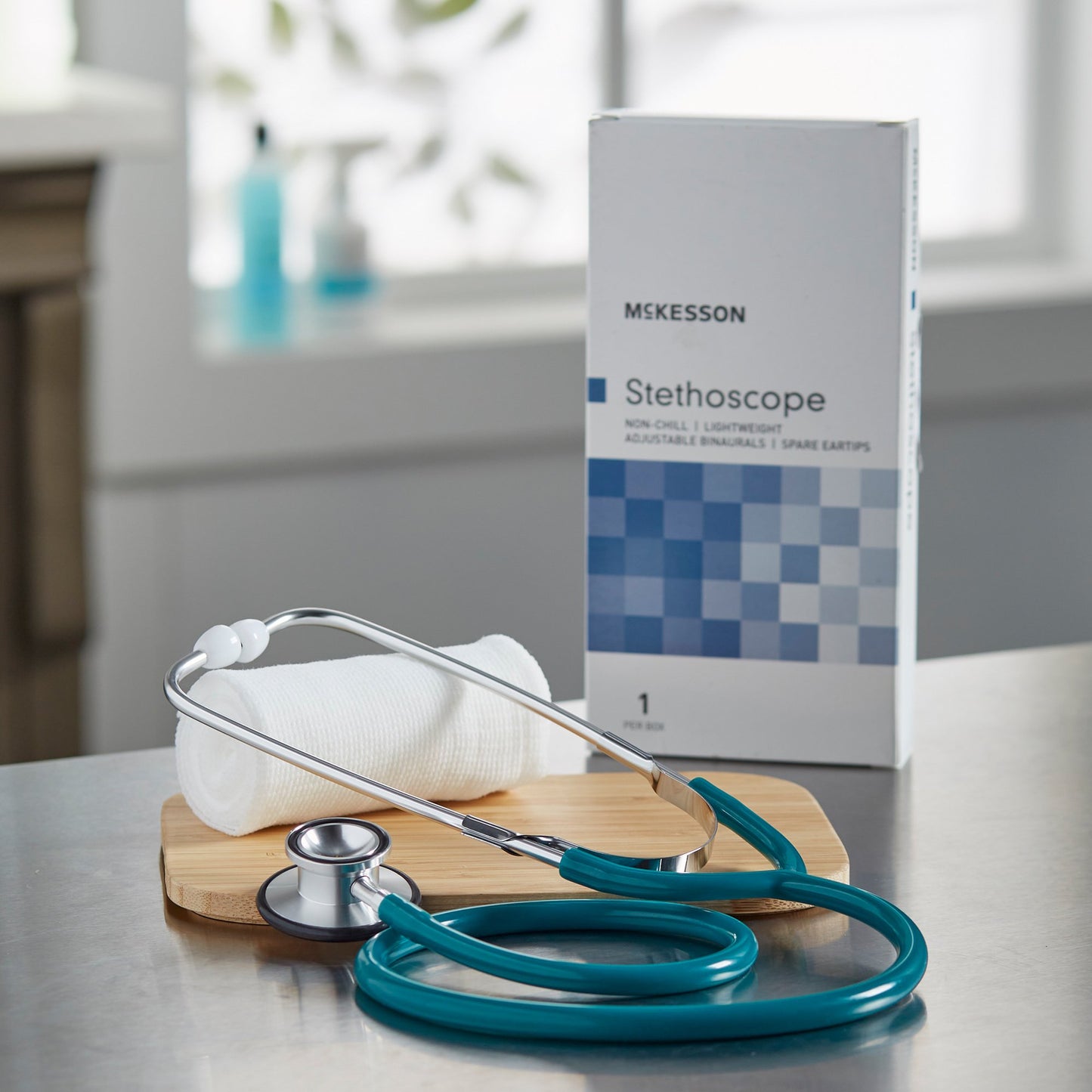 McKesson Classic Dual Head Stethoscope, Teal