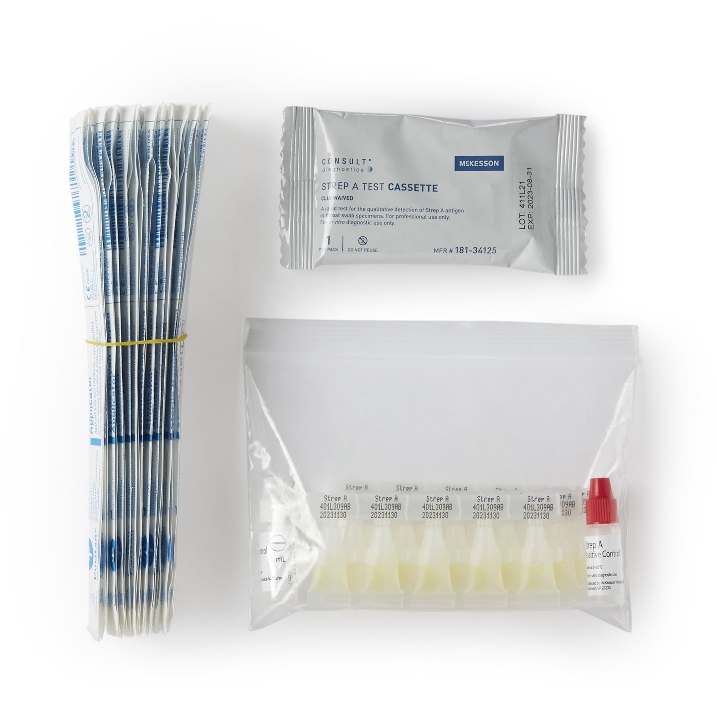 McKesson Consult™ Strep A Infectious Disease Immunoassay Respiratory Test Kit