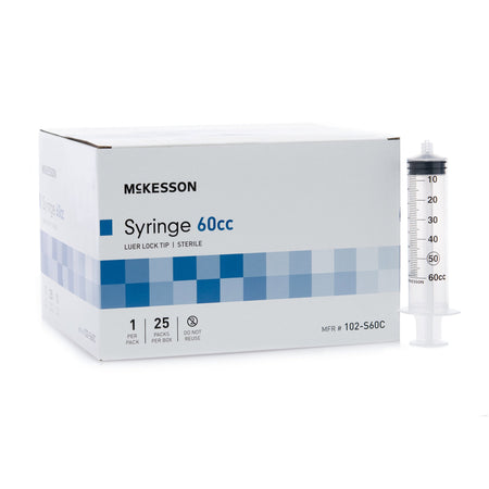 McKesson 102-S60C General Purpose Syringe, 60 mL