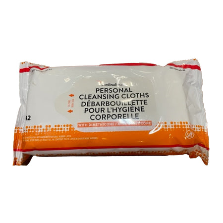 Cardinal 1127715 Health Personal Cleansing Dimethicone Wipes