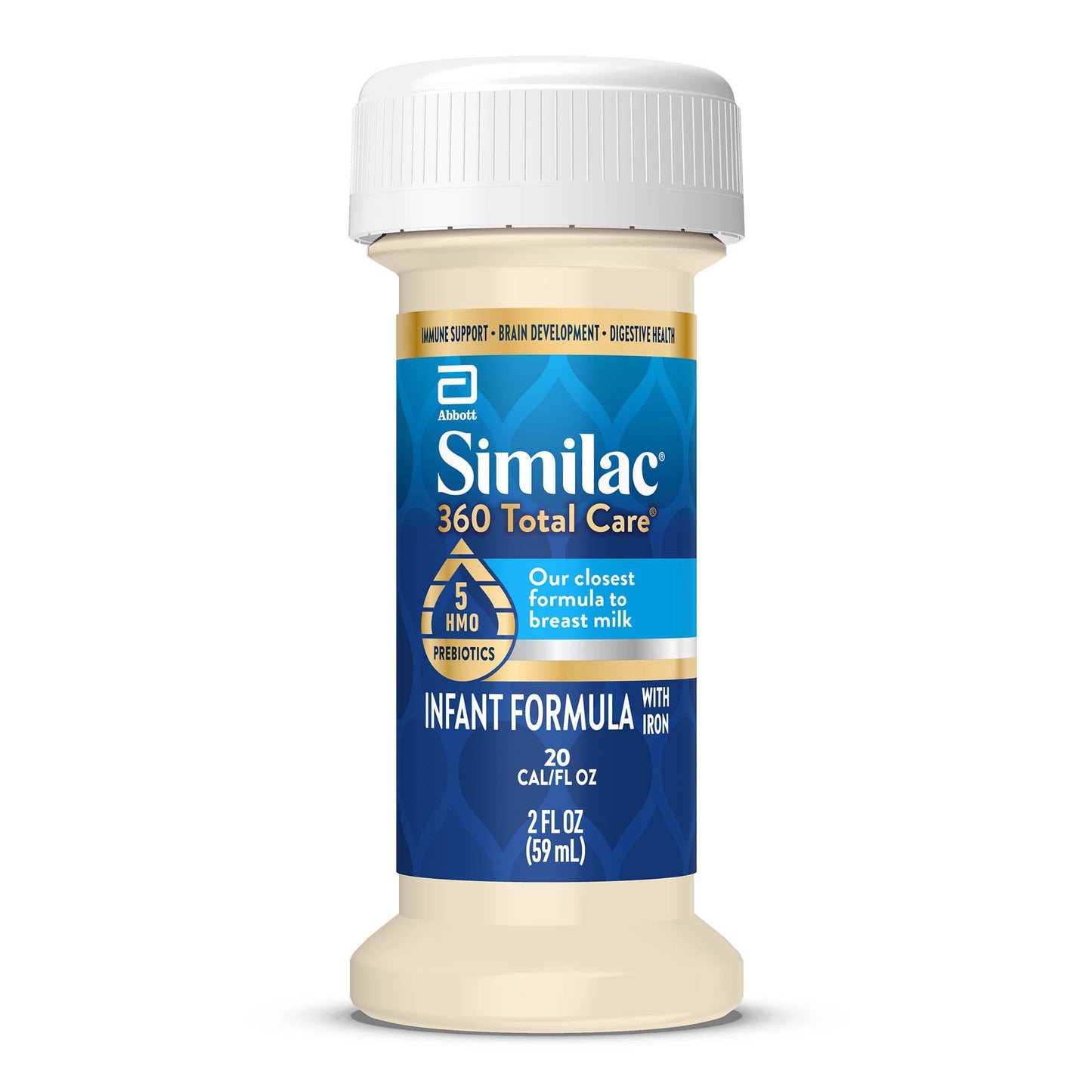 Infant Formula Similac® 360 Total Care® Unflavored 2 oz. Bottle Liquid Iron