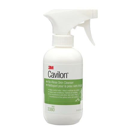 3M 3380 Cavilon Rinse-Free Body Wash, 8 Oz Pump Bottle, Floral Scent