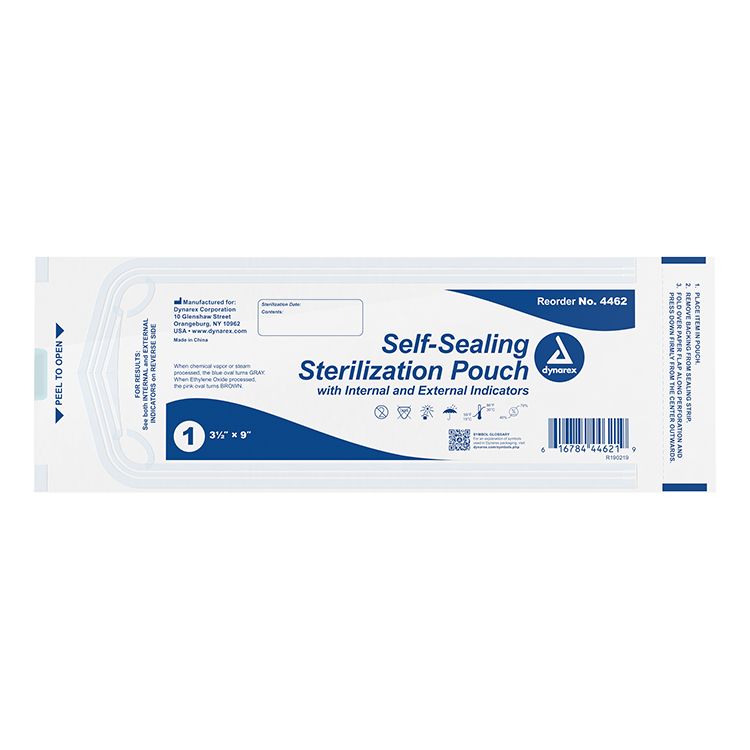 Dynarex Self Seal Sterilization Pouch (Select a Size) by Dynarex product image - view 4