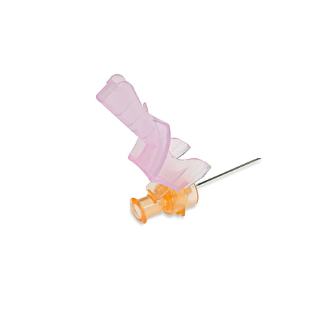 BD Eclipse safety hypodermic needle 18G x 1.5 inch with pink hub with  SmartSlip technology item 305766