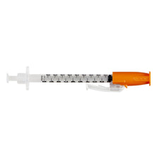 SafetyGlide™ Insulin Syringe with Needle, 29 Gauge, 1/2 Inch Needle Length
