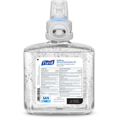 Purell® Healthcare Advanced Hand Sanitizer Gel Refill for ES8 Dispenser, 1200 mL