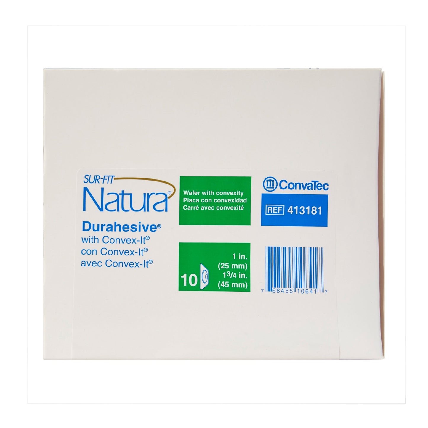 Sur-Fit Natura® Two-Piece Durahesive® Skin Barrier, 70 mm flange
