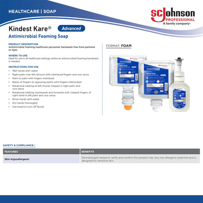 Kindest Kare® Advanced Antimicrobial Soap