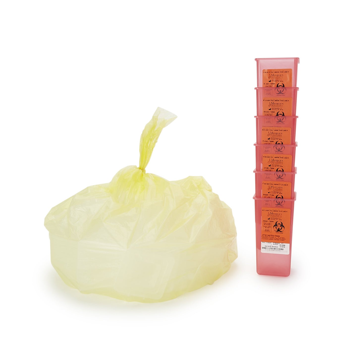Sharps® Multi-purpose Sharps Container, 1 Quart, 7 x 3-1/2 x 3-1/2 Inch