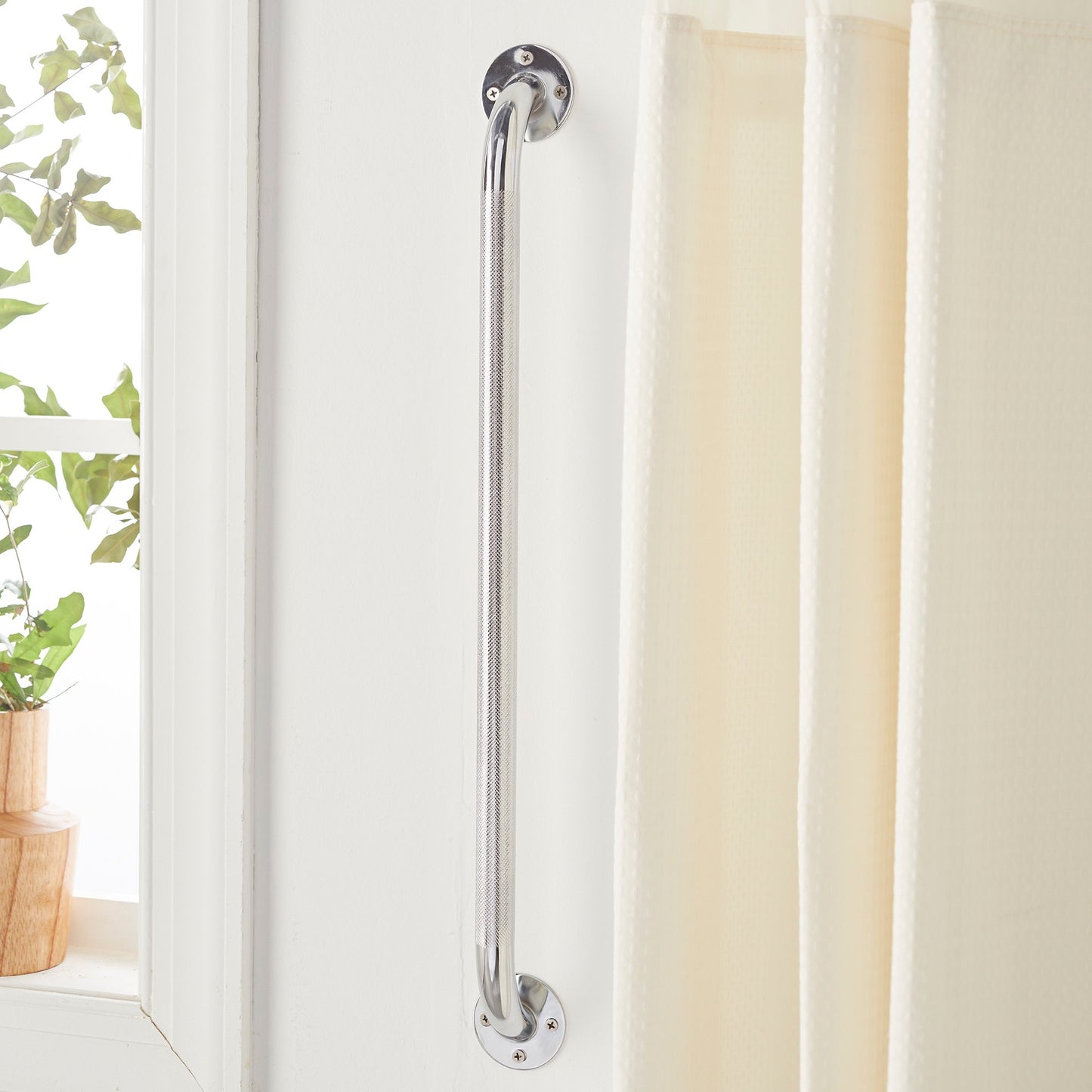 drive™ Wall Grab Bar, Chrome, 24 Inch