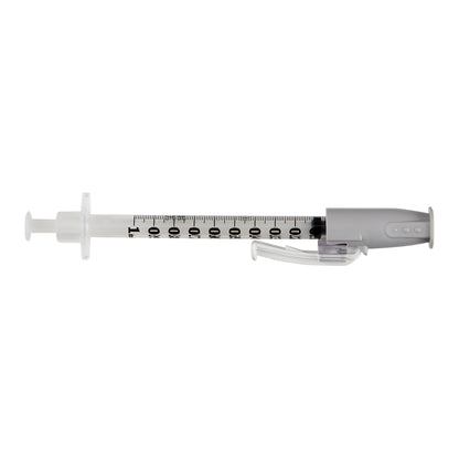 BD 305945 SafetyGlide™ 1 mL Tuberculin Syringe with Needle, 27 Gauge, 1/2 Inch Needle Length
