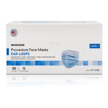 McKesson Procedure Masks, ASTM Level 1