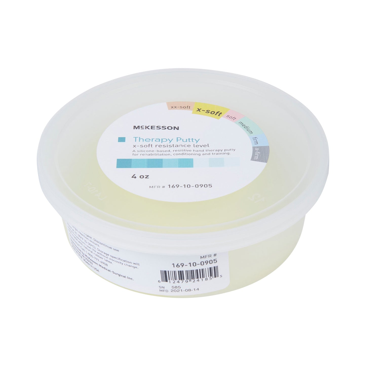McKesson Therapy Putty, Yellow, Extra-Soft, 4 oz.