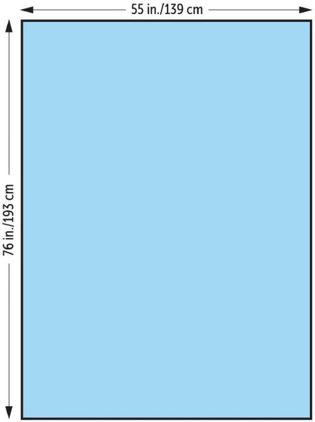 General Purpose Drape Halyard Large Drape 55 W X 76 L Inch NonSterile