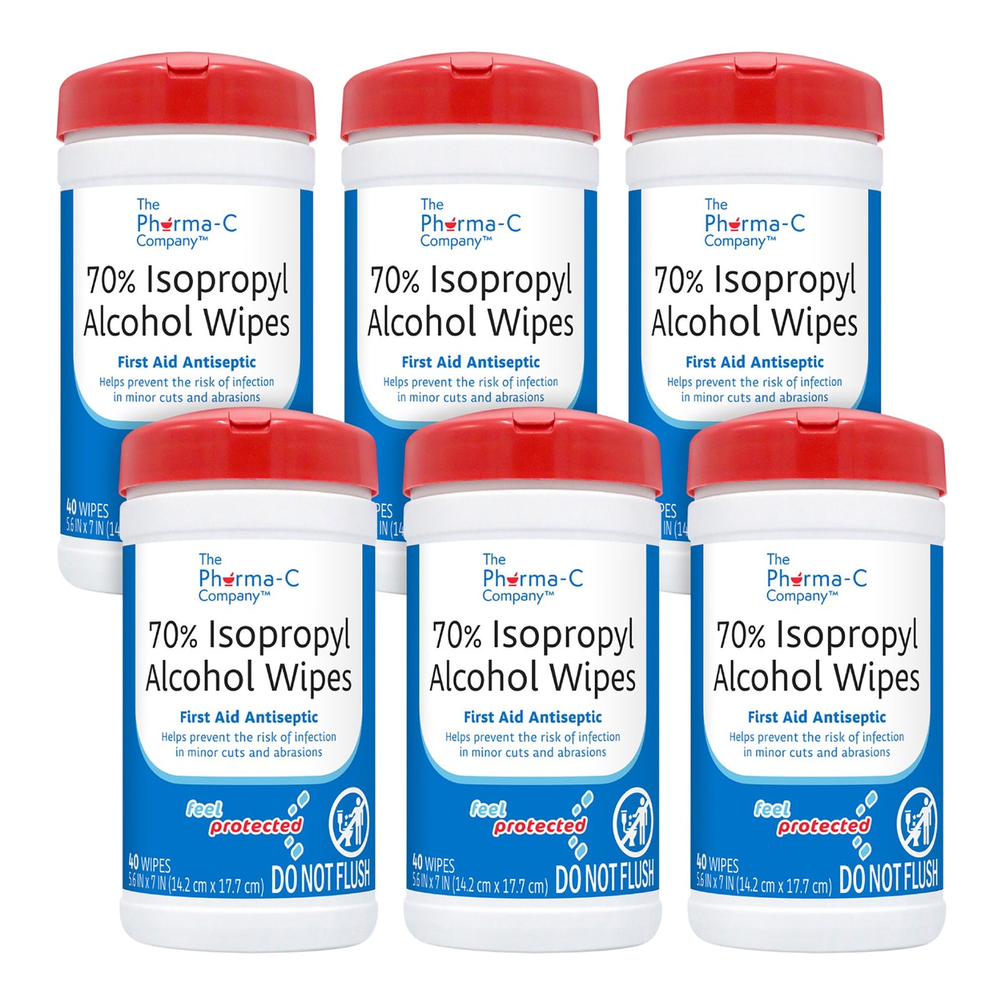 Pharma-C-Wipes® Isopropyl Alcohol Antiseptic