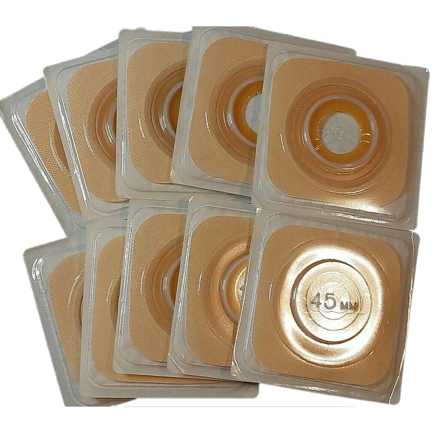 Sur-Fit Natura® Two-Piece Stomahesive® Skin Barrier, 45 mm flange, 32 mm stomas