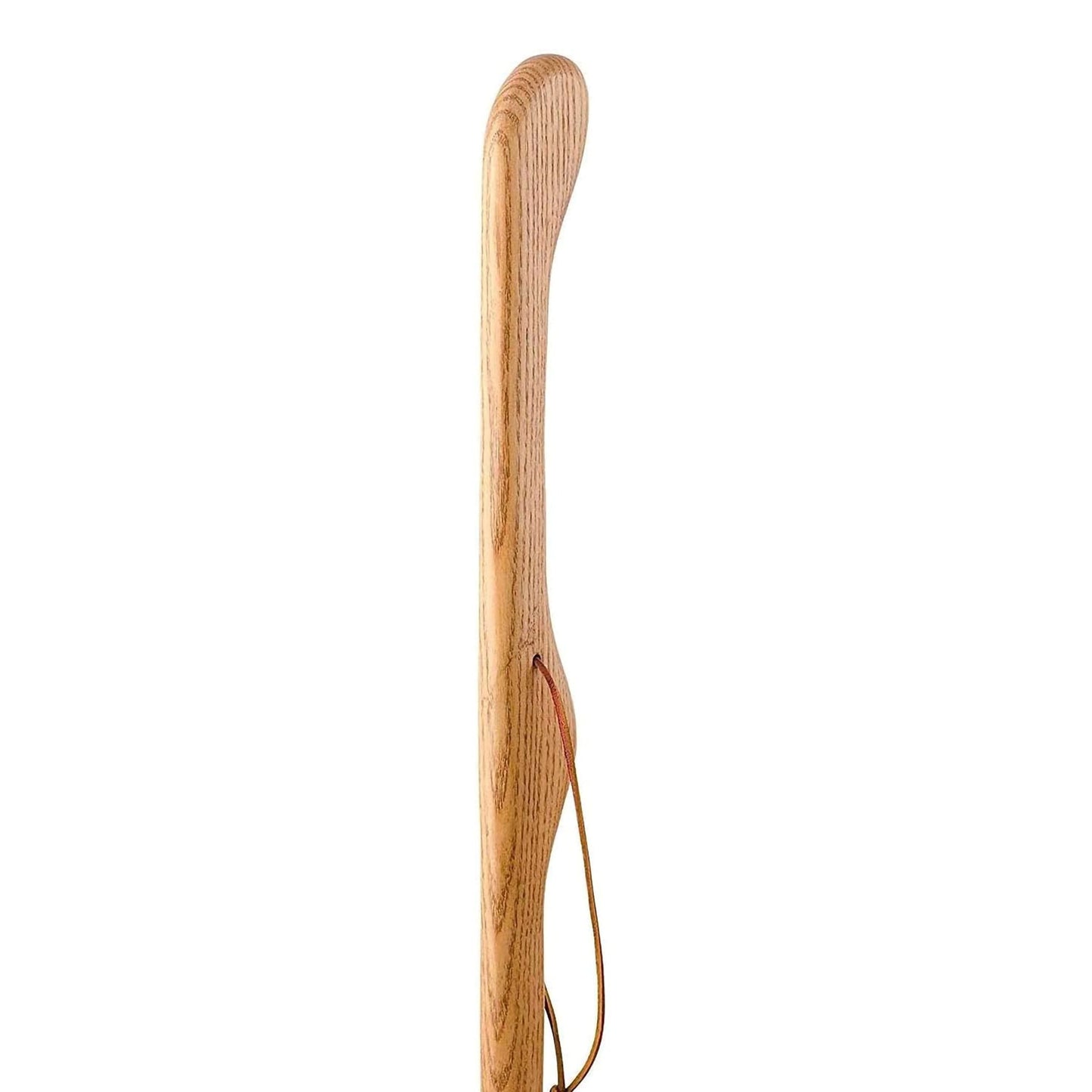 Brazos™ Twisted Oak Hitchhiker Handcrafted Walking Stick, 55-Inch, Tan