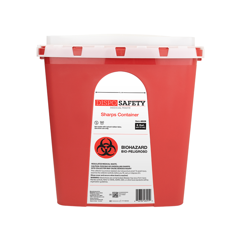 Dynarex Sharps Container, Each, (Select a Size)