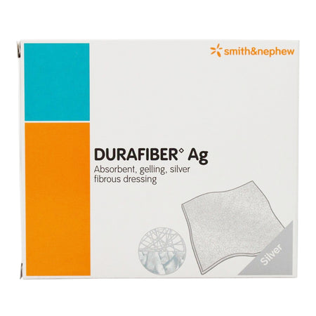 Smith & Nephew 66800571 Durafiber Ag Silver Dressing, 4 x 4¾ Inch