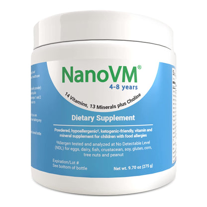 NanoVM® Dietary Supplement for 4 – 8 Years, 275-gram Jar