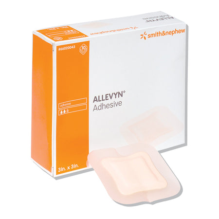 Smith & Nephew 66020045 Allevyn Foam Dressing, 7 x 7 Inch