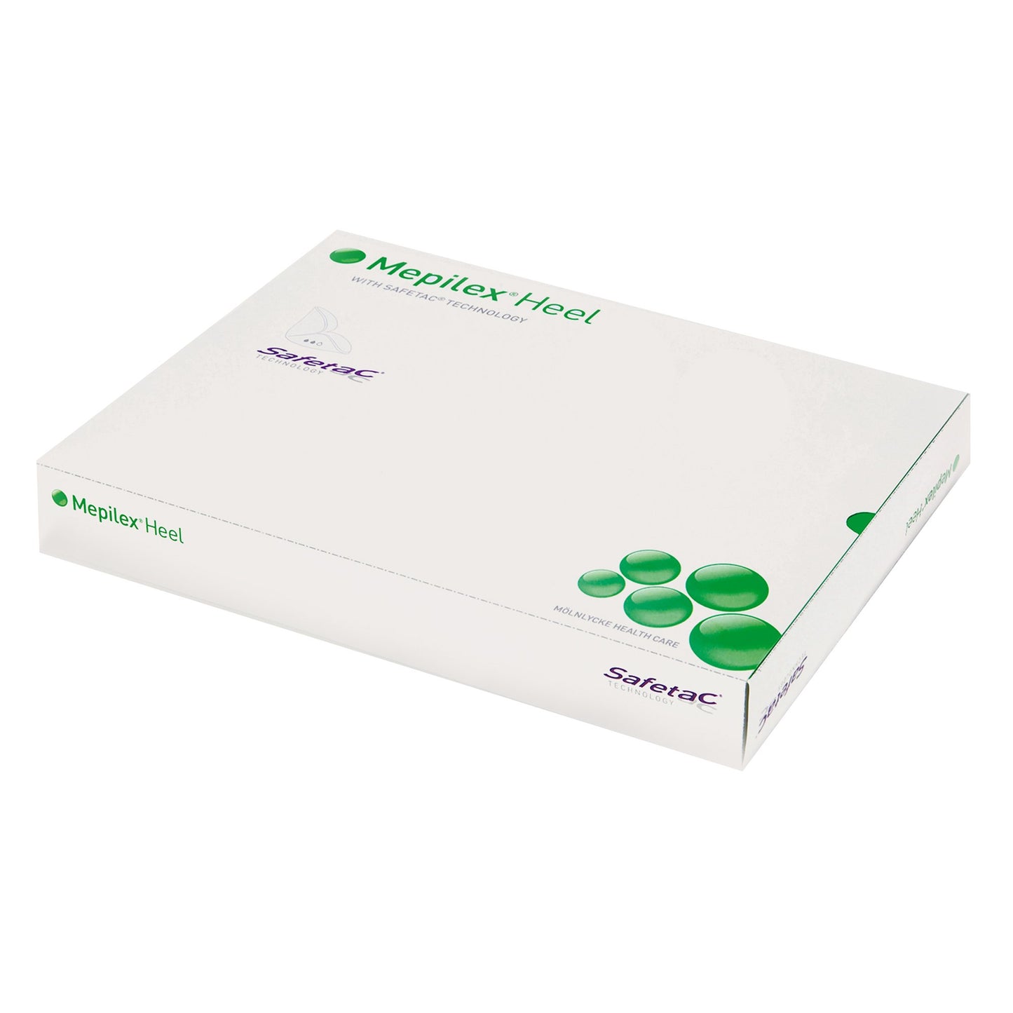 Mepilex® Heel Conformable Foam Dressing for Wounds on Heels, 13 x 20 cm