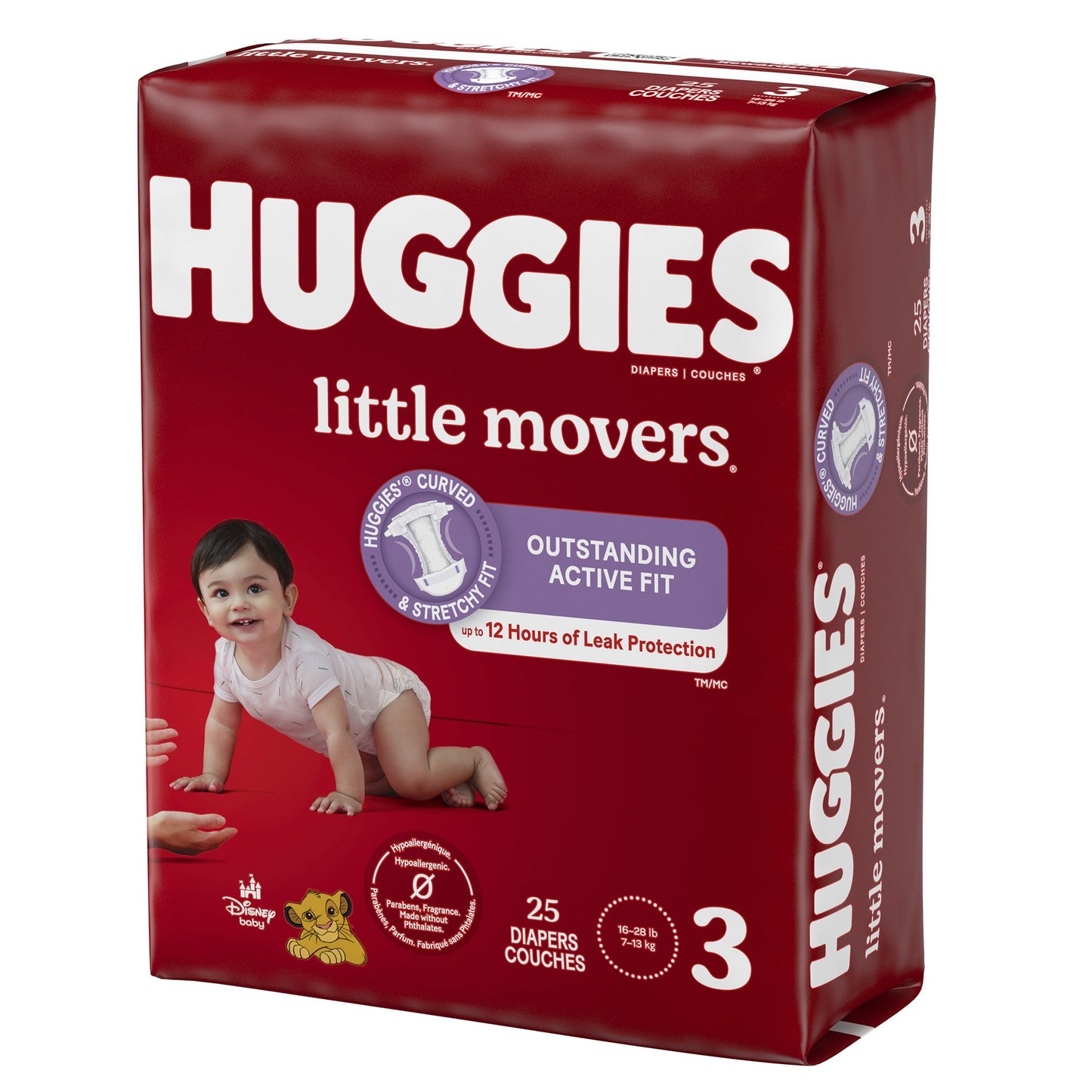 Huggies® Little Movers® Diaper, Size 3