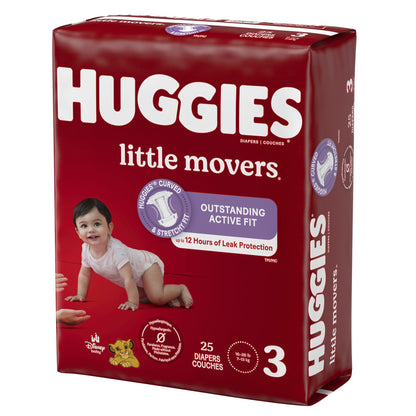 Huggies® Little Movers® Diaper, Size 3