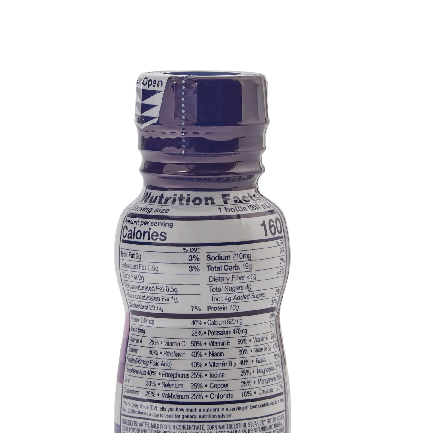 Ensure® High Protein Therapeutic Nutrition, Chocolate, 8-ounce bottle
