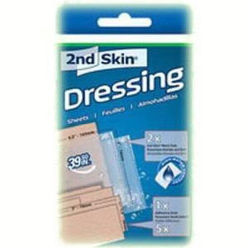 Implus 2nd Skin, Moist Hydrogel, Burn Pad, 3" x 4", Sterile Pad, Absorbent, 3/Box, 47-027-00-50