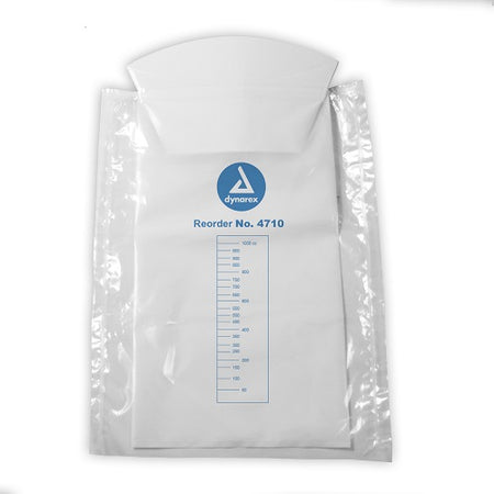 Dynarex Emesis Bag with Hand Protection, White, Each, 4710
