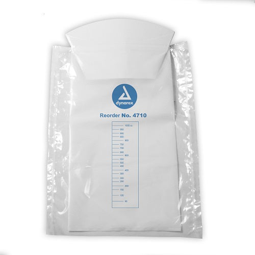Dynarex Emesis Bag with Hand Protection, White, Each, 4710