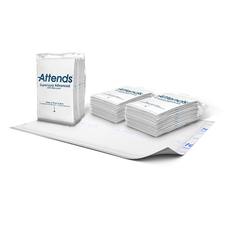 Attends ASB-3036 Supersorb Advanced Premium Underpad, 30 x 36 Inches
