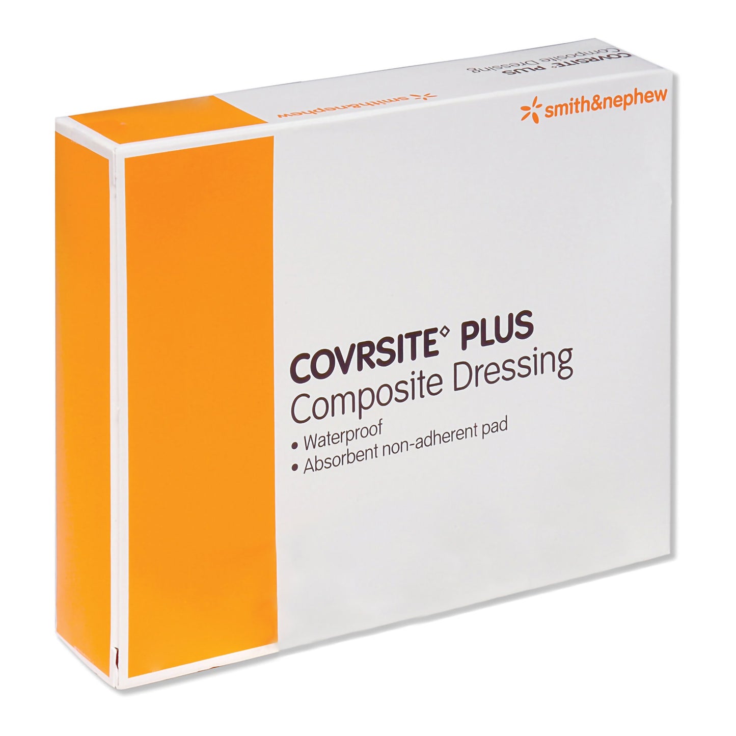 Smith & Nephew Composite Dressing COVRSITE Plus 6 X 6 Inch Square NonSterile Film Backing