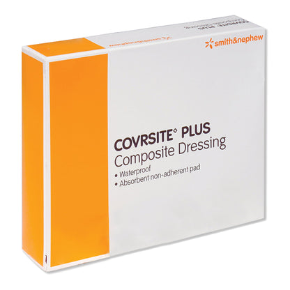 Smith & Nephew Composite Dressing COVRSITE Plus 6 X 6 Inch Square NonSterile Film Backing