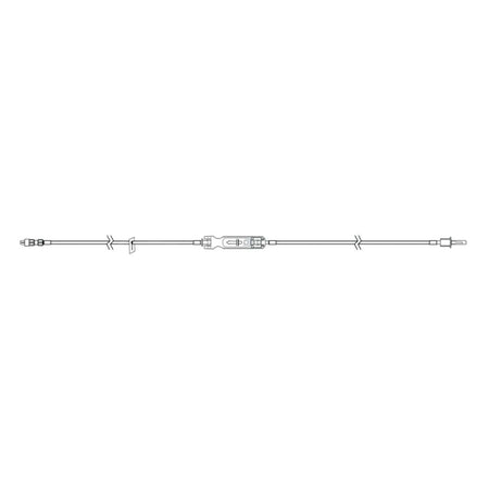 IV Pump Set Sapphire™ Pump Without Ports 20 Drops / mL Drip Rate Without Filter 114 Inch Tubing Solution