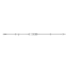 IV Pump Set Sapphire™ Pump Without Ports 20 Drops / mL Drip Rate Without Filter 114 Inch Tubing Solution