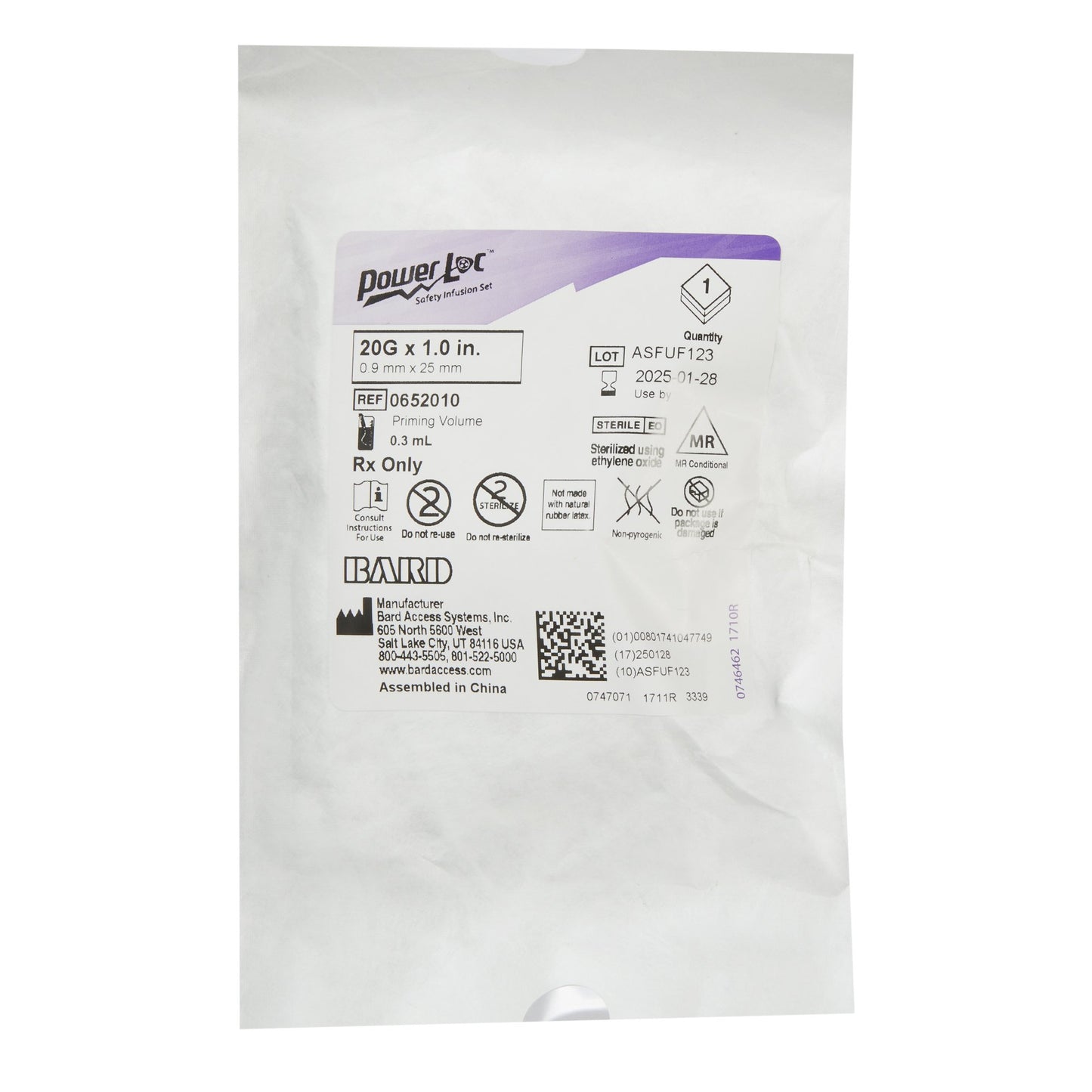 PowerLoc® Huber Infusion Set