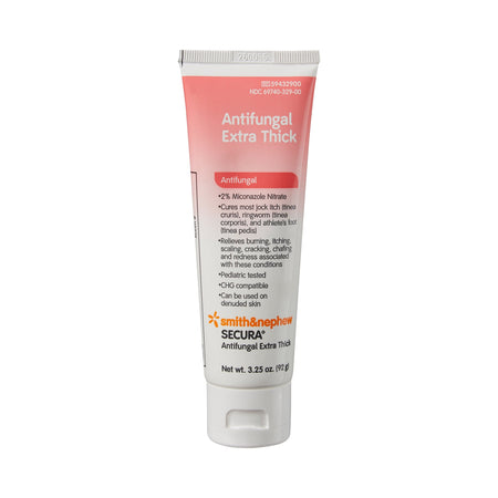Smith & Nephew 59432900 Secura Miconazole Nitrate Antifungal, 3-1/4-ounce Tube