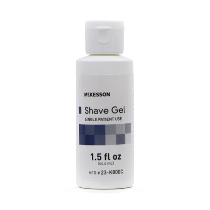 McKesson Shaving Gel, 1.5-ounce bottle