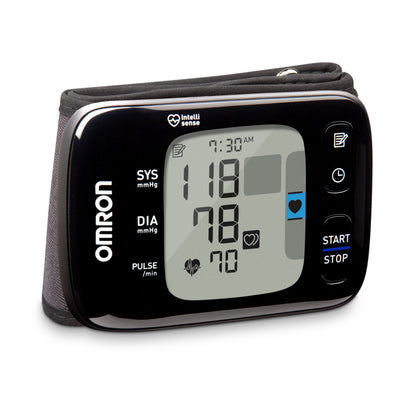 Omron® 7 Digital Blood Pressure Wrist Unit, Automatic Inflation, Universal Cuff