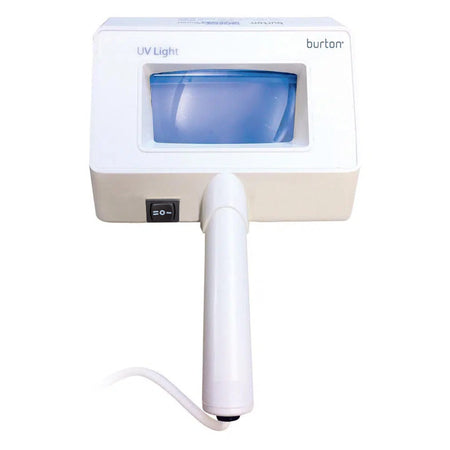 Burton Medical Products UV502 Ultraviolet Light with Magnifier, 2 UV Bulbs