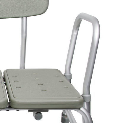 McKesson Aluminum Transfer Bench with Reversible Back