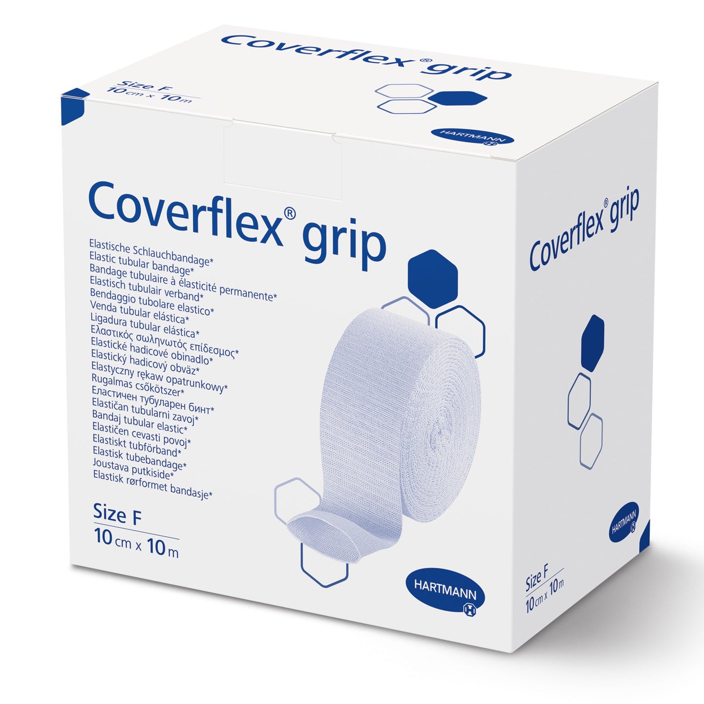 Coverflex® grip Pull-On Elastic Tubular Support Bandage, 4" x 11 Yard, Size F