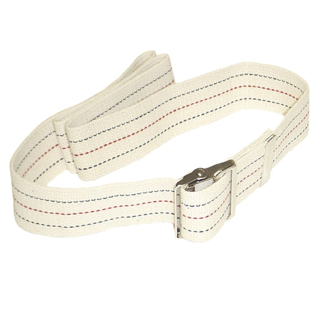 Gait Belt FabLife™ 48 Inch Length Pinstripe Cotton