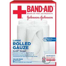 Johnson & Johnson 111876600 Band-Aid Sterile Conforming Bandage, 4 Inch x 3-3/5 Yard