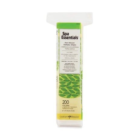 Graham Medical Products 825779 Spa Essentials Esthetic Wipes, 2 x 2 Inch